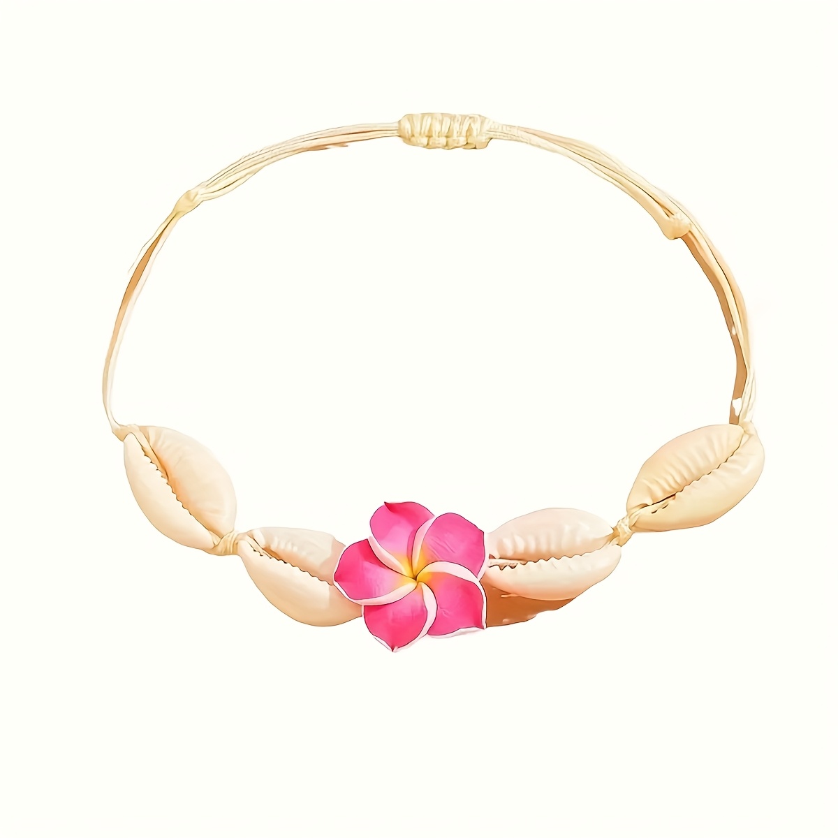 Beach Knotted Shell Bracelet Anklet for Vacation Style